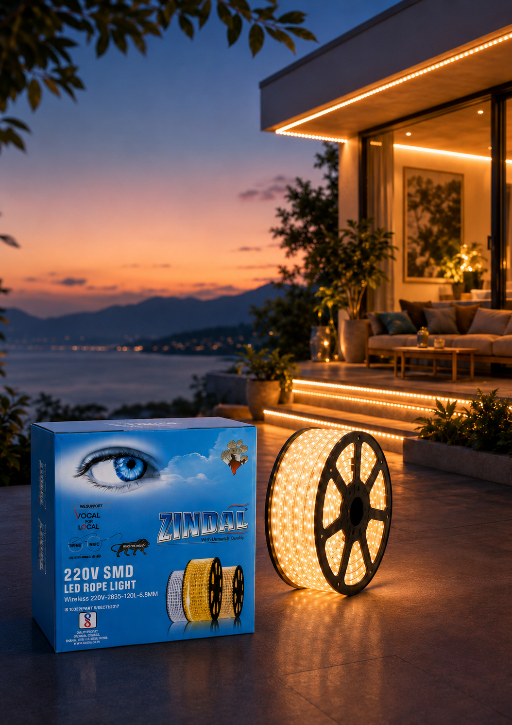 ZINDAL 18 Meter SMD Rope Light